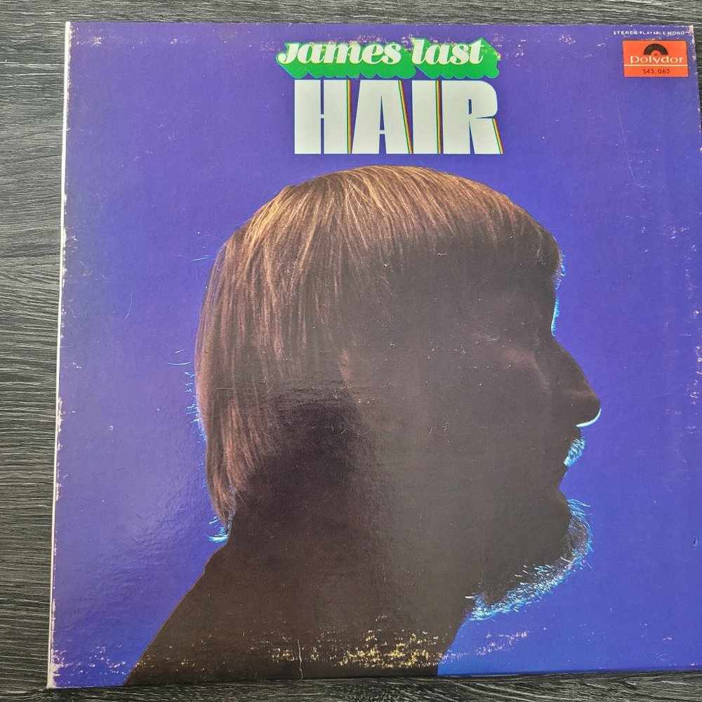 James Last Hair Vinyl - Fair Condition
